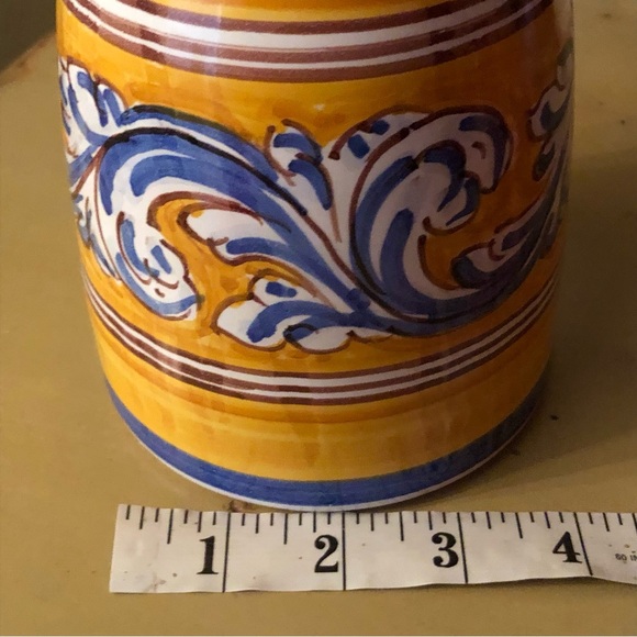 Vintage Spanish Pottery Bull Creamer Pitcher Spanish Signed Espana - Picture 9 of 9